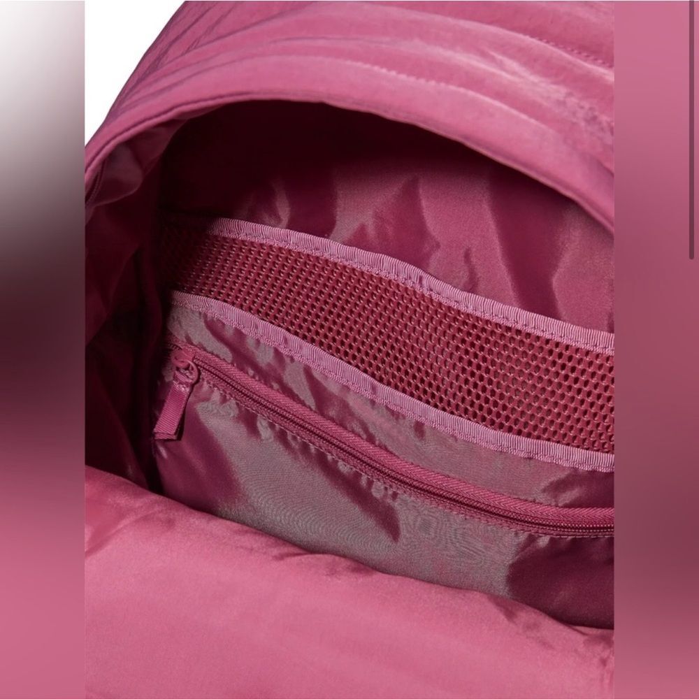 Victoria’s Secret Pink quilted rose my pink Backpack bag travel school NWOT! - Picture 5 of 15